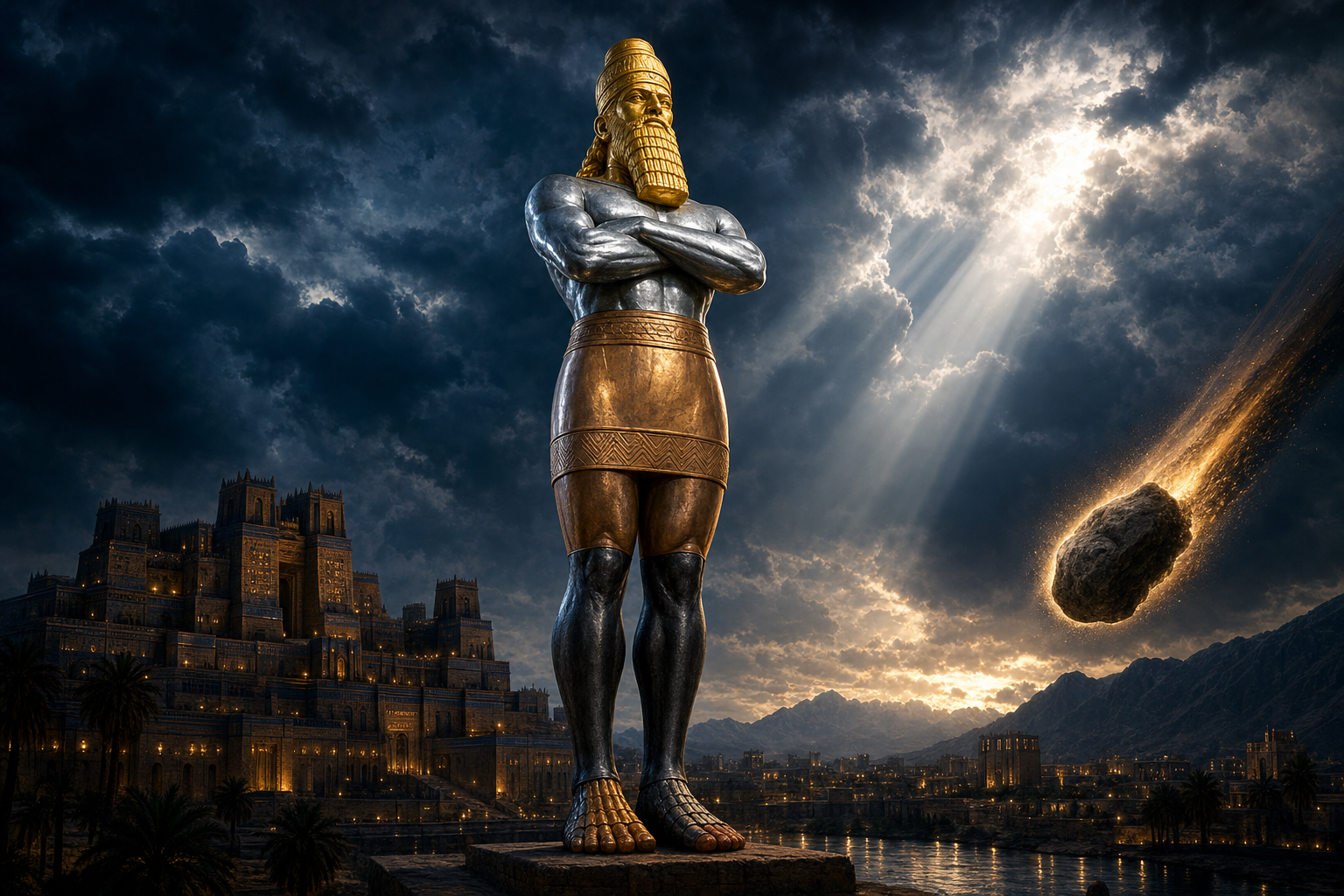 Nebuchadnezzar's dream statue from Daniel 2