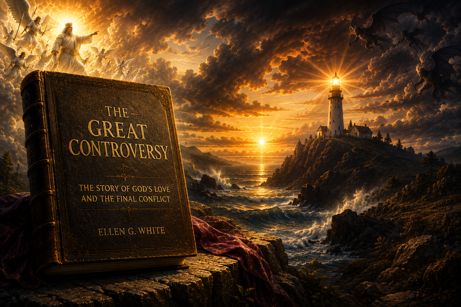 The Great Controversy book cover